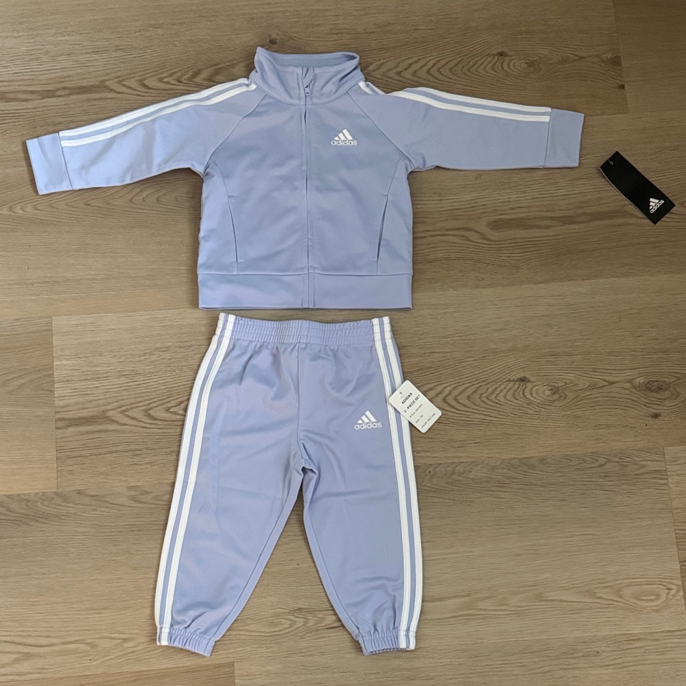 Adidas Baby Track Suit, Size 12 Months (NWT)
